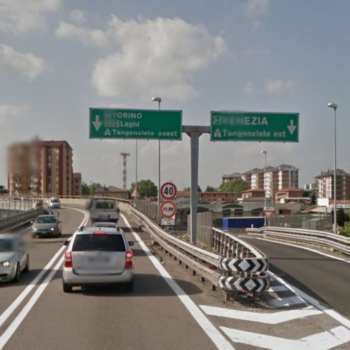 svincolo di cormano ingresso A4